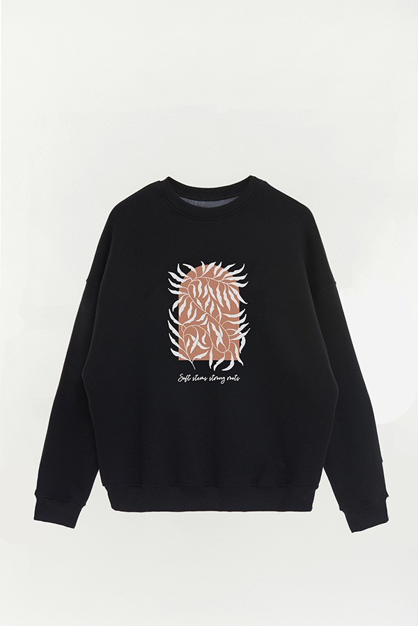 BUZO CREWNECK ESTAMPADO BT SOFT STEMS