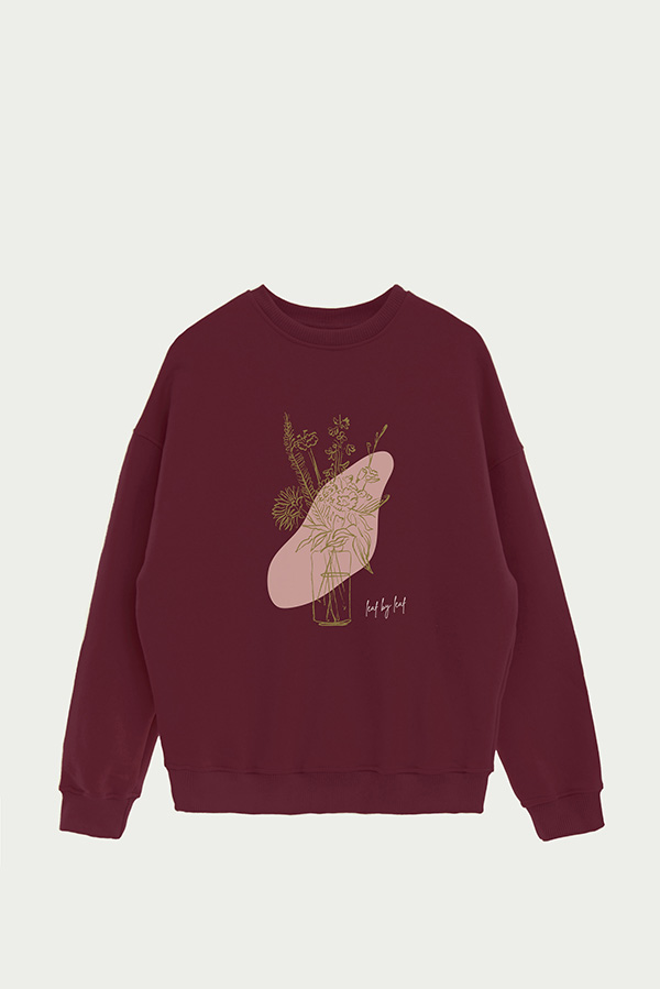 BUZO CREWNECK ESTAMPADO BT LEAF BY LEAF