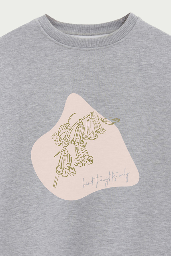 BUZO CREWNECK ESTAMPADO BT KIND THOUGHTS