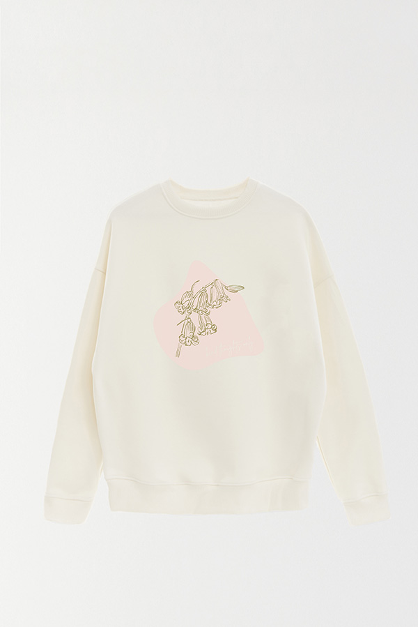 BUZO CREWNECK ESTAMPADO BT KIND THOUGHTS