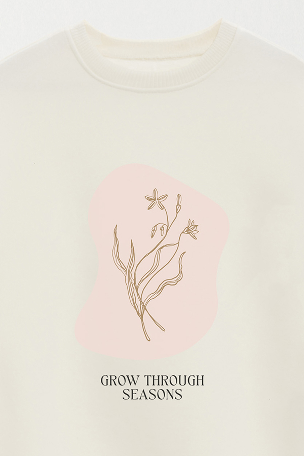 BUZO CREWNECK ESTAMPADO BT GROW