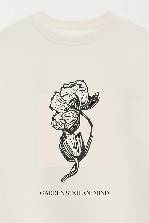 BUZO CREWNECK ESTAMPADO BT GARDEN STATE