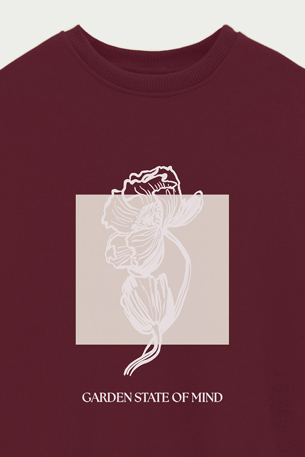 BUZO CREWNECK ESTAMPADO BT GARDEN STATE