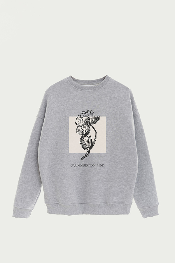BUZO CREWNECK ESTAMPADO BT GARDEN STATE