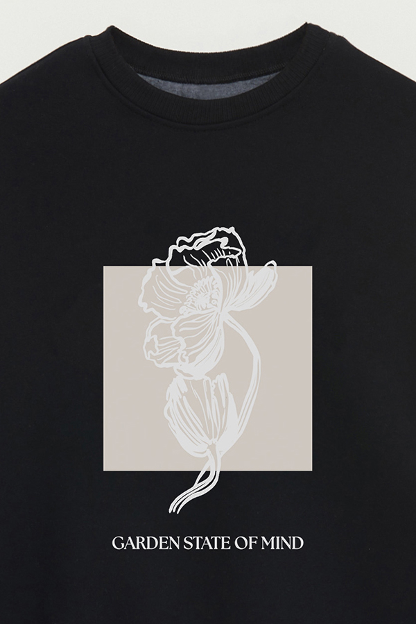 BUZO CREWNECK ESTAMPADO BT GARDEN STATE