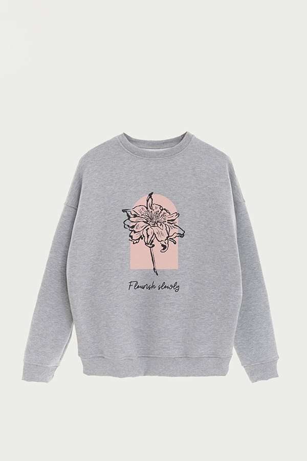 BUZO CREWNECK ESTAMPADO BT FLOURISH