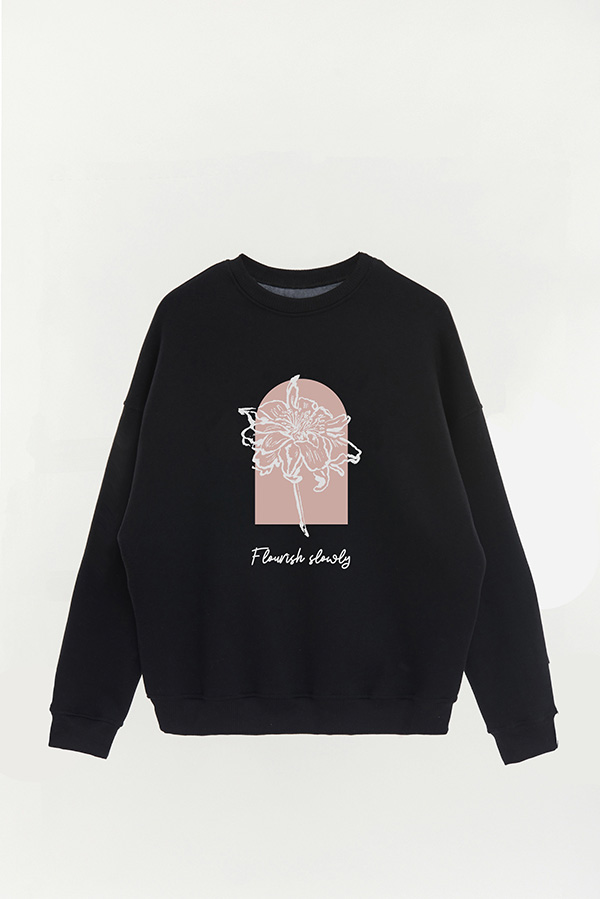 BUZO CREWNECK ESTAMPADO BT FLOURISH