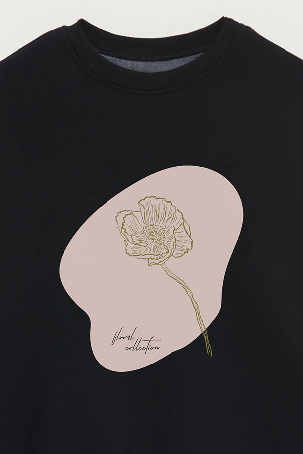 BUZO CREWNECK ESTAMPADO BT FLORAL COLLECTION