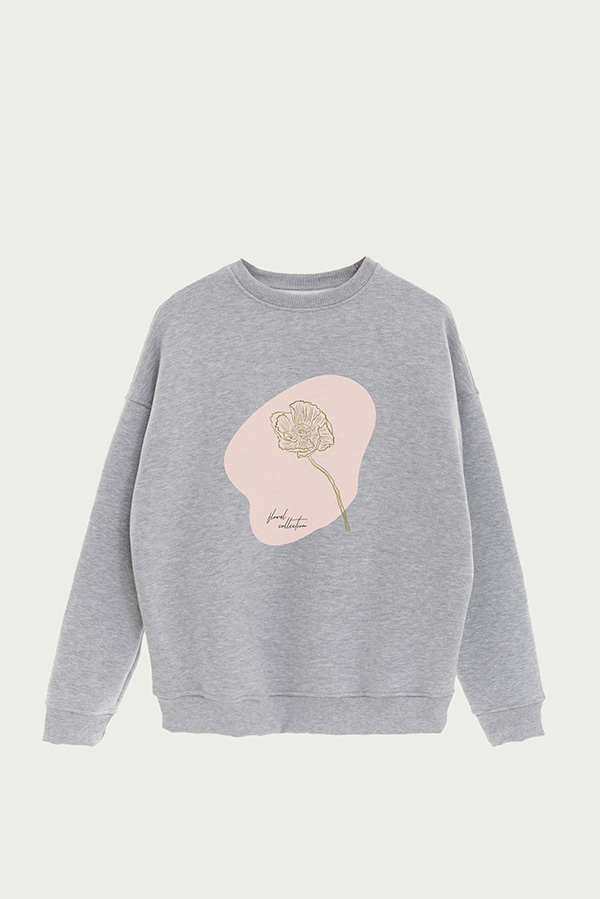 BUZO CREWNECK ESTAMPADO BT FLORAL COLLECTION