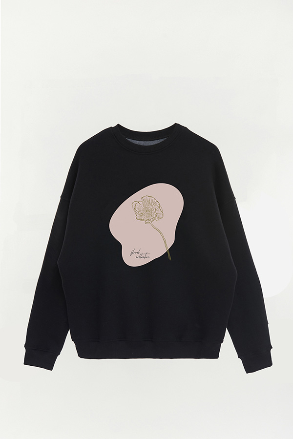 BUZO CREWNECK ESTAMPADO BT FLORAL COLLECTION