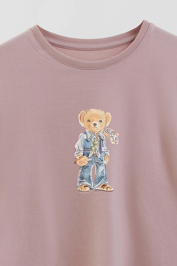 REMERA GB OVERSIZE BEAR HIPPIE