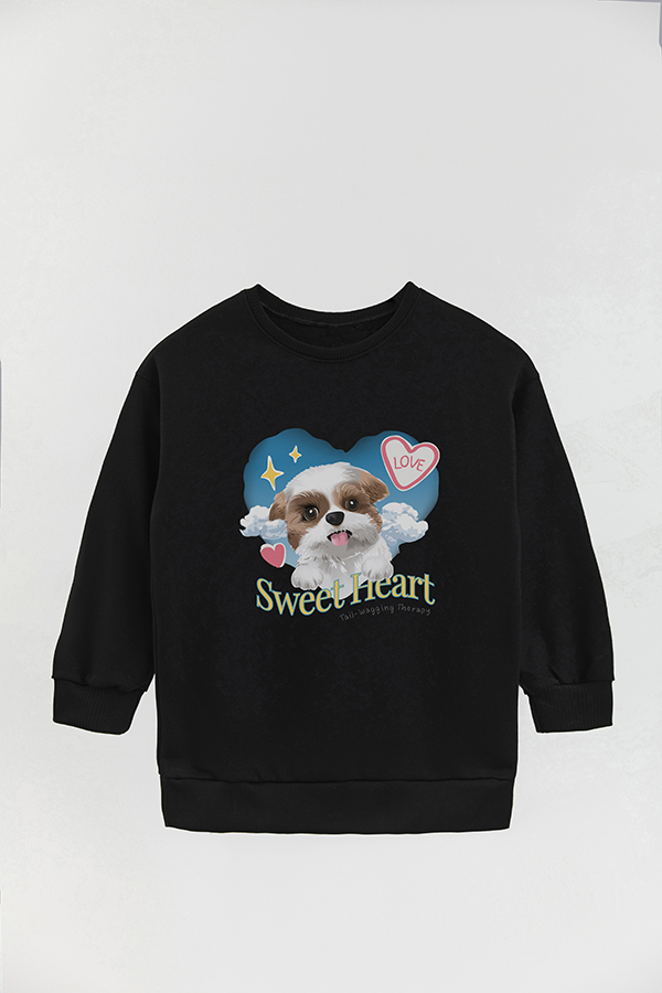 BUZO CREWNECK RUSTICO DOGGY DREAMS SWEET HEART