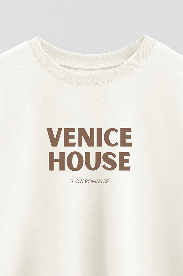 REMERA CROP ESTAMPADA BD VENICE HOUSE