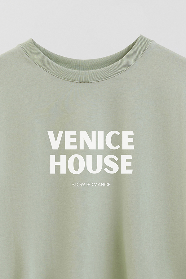REMERA CROP ESTAMPADA BD VENICE HOUSE