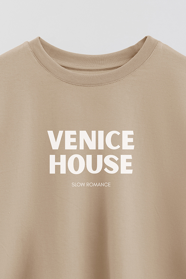 REMERA CROP ESTAMPADA BD VENICE HOUSE