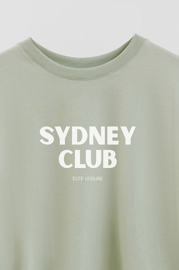 REMERA CROP ESTAMPADA BD SYDNEY CLUB