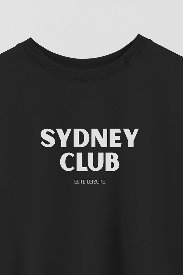 REMERA CROP ESTAMPADA BD SYDNEY CLUB
