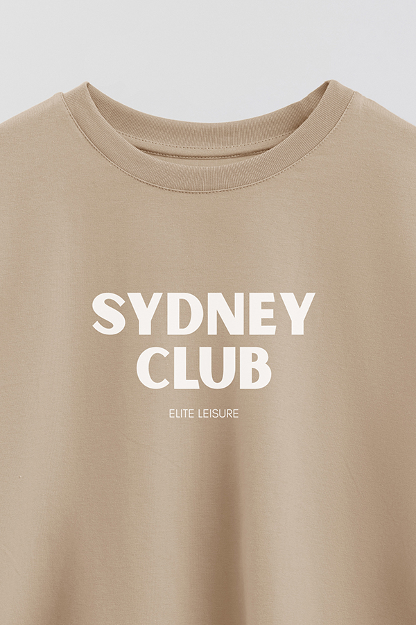 REMERA CROP ESTAMPADA BD SYDNEY CLUB