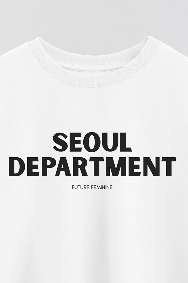 REMERA CROP ESTAMPADA BD SEOUL DEPARTMENT