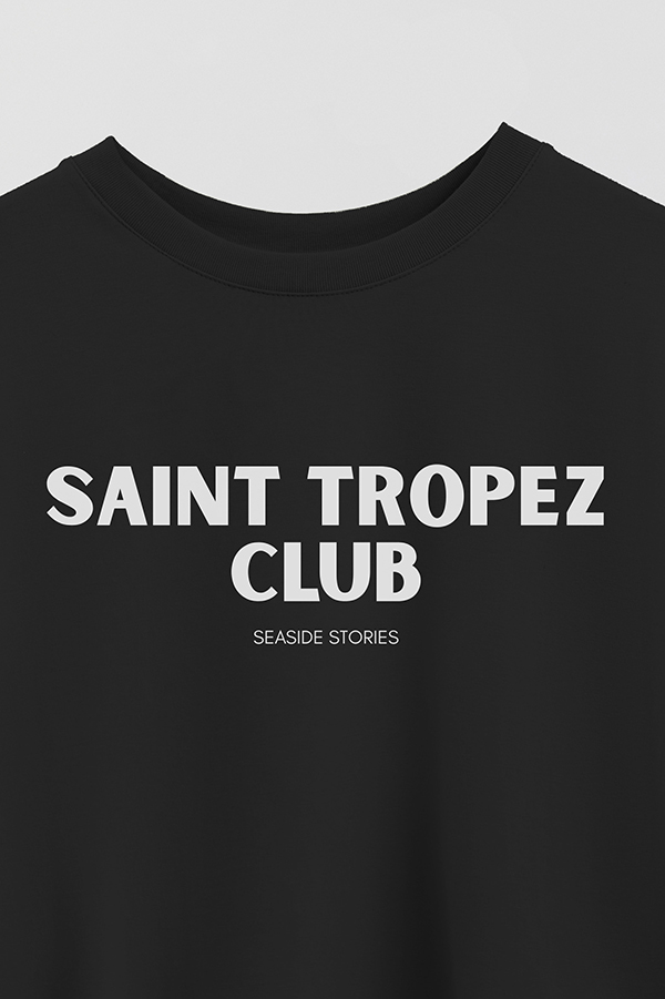 REMERA CROP ESTAMPADA BD ST TROPEZ