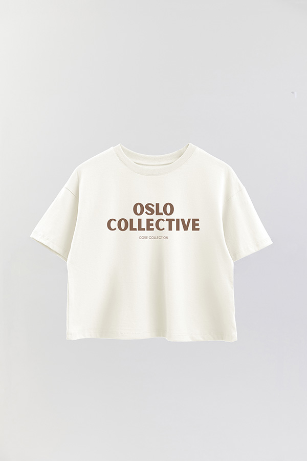 REMERA CROP ESTAMPADA BD OSLO COLLECTIVE