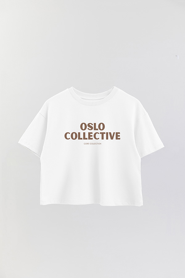 REMERA CROP ESTAMPADA BD OSLO COLLECTIVE