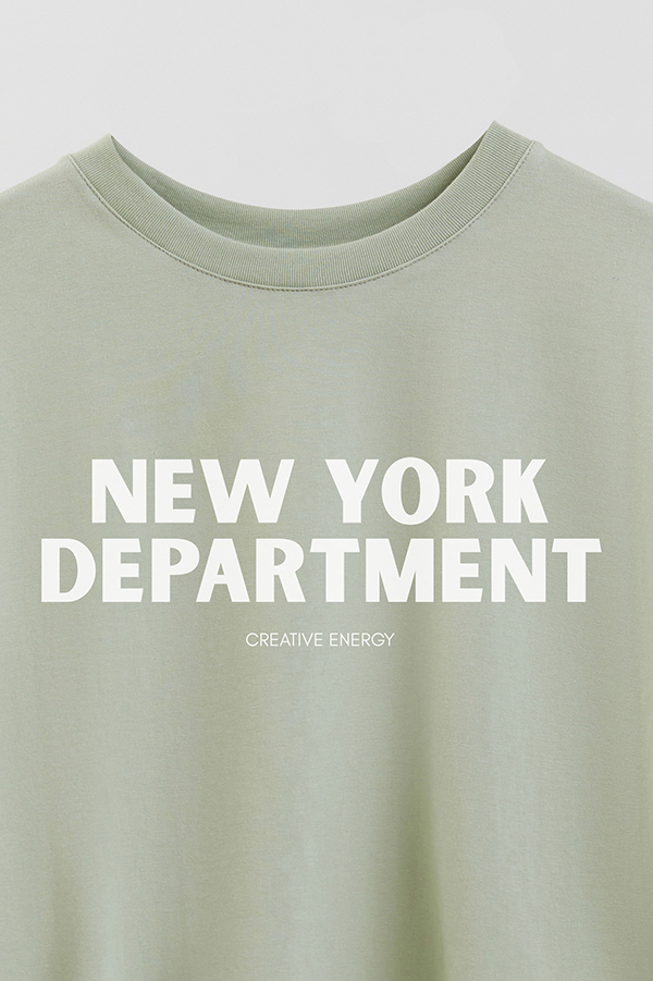 REMERA CROP ESTAMPADA BD NY DEPARTMENT