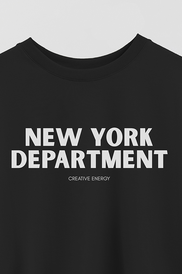 REMERA CROP ESTAMPADA BD NY DEPARTMENT