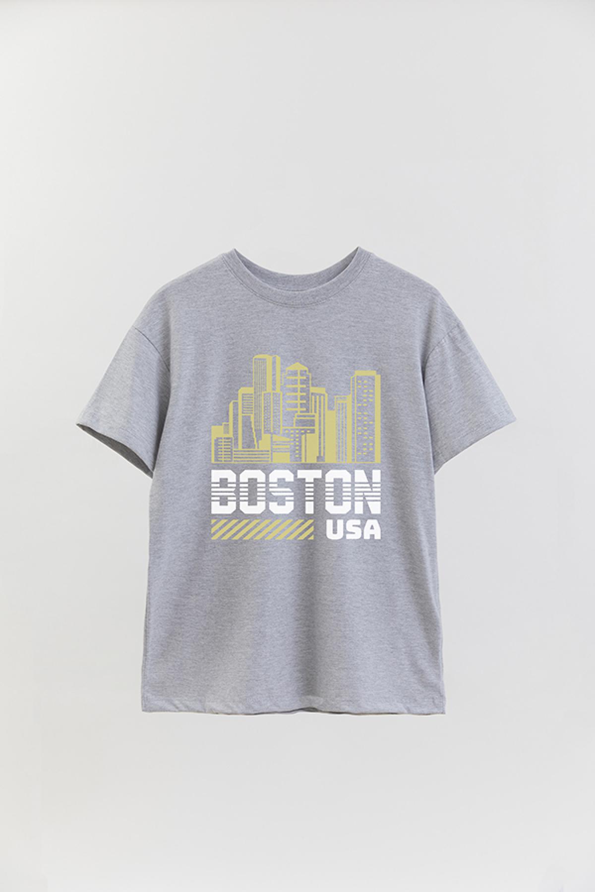 REMERA OVER ESTAMPADA CT BOSTON