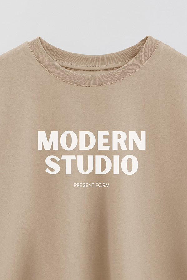 REMERA CROP ESTAMPADA BD MODERN