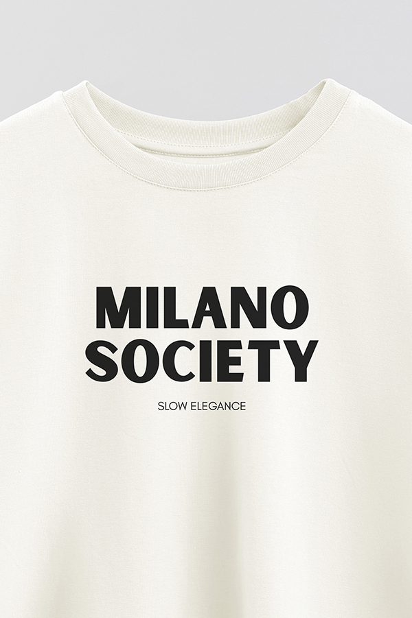 REMERA CROP ESTAMPADA BD MILANO