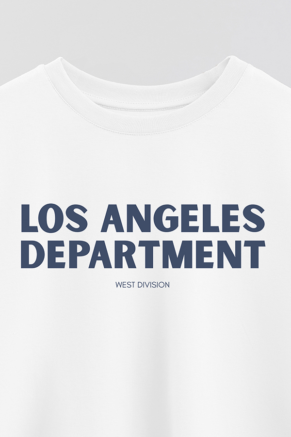 REMERA CROP ESTAMPADA BD LA DEPARTMENT