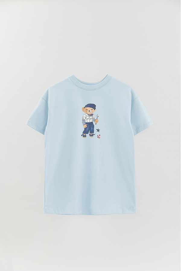 REMERA OVER ESTAMPADA UNISEX BEAR PAINTER