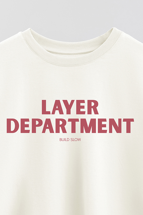 REMERA CROP ESTAMPADA BD LAYER DEPT