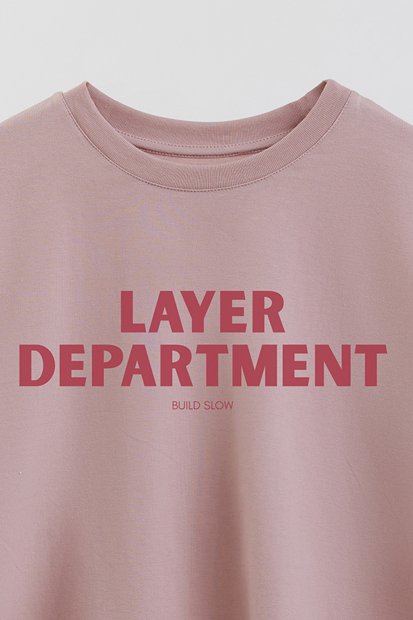 REMERA CROP ESTAMPADA BD LAYER DEPT