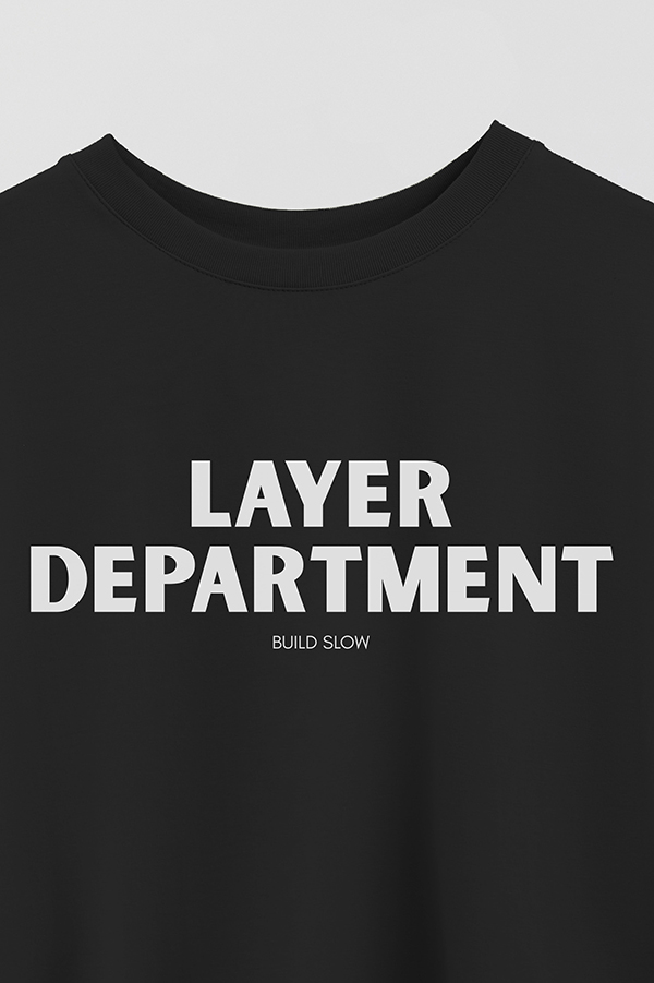 REMERA CROP ESTAMPADA BD LAYER DEPT