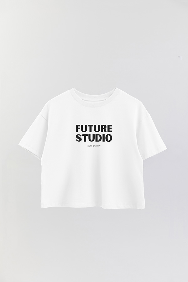 REMERA CROP ESTAMPADA BD FUTURE