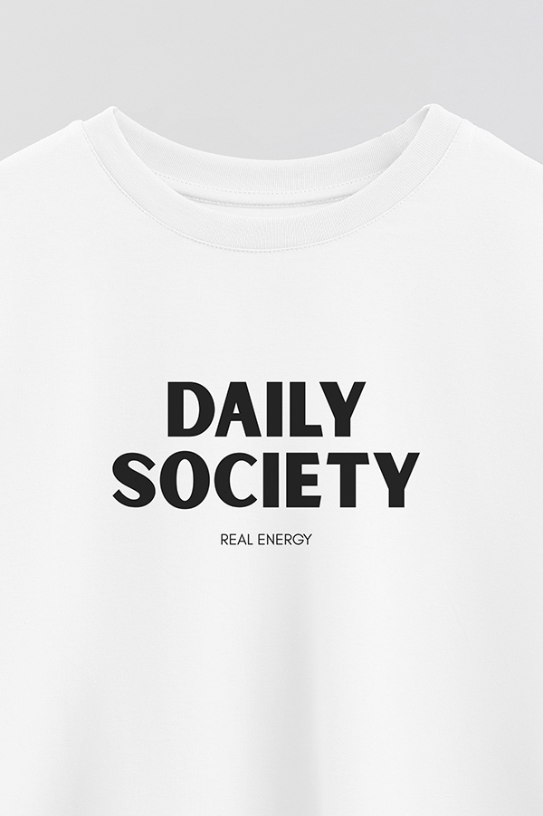 REMERA CROP ESTAMPADA BD DAILY SOCIETY