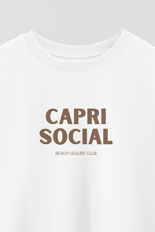 REMERA CROP ESTAMPADA BD CAPRI