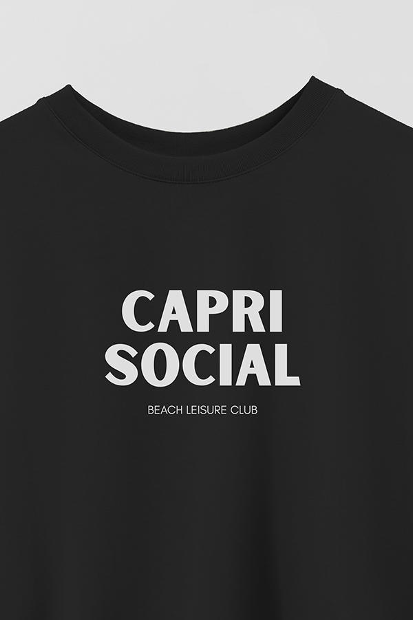 REMERA CROP ESTAMPADA BD CAPRI