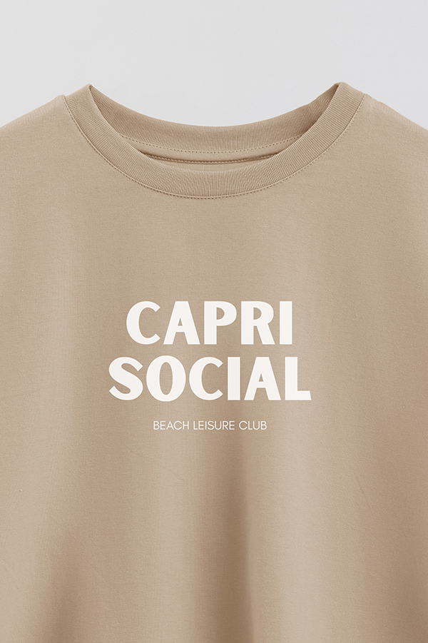 REMERA CROP ESTAMPADA BD CAPRI