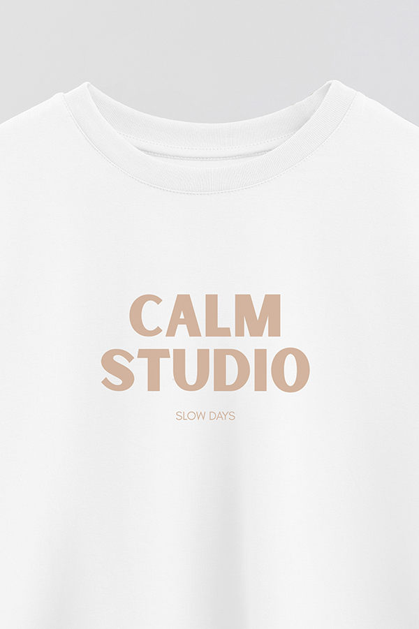 REMERA CROP ESTAMPADA BD CALM STUDIO