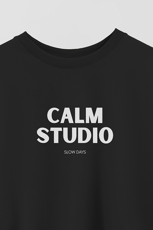 REMERA CROP ESTAMPADA BD CALM STUDIO