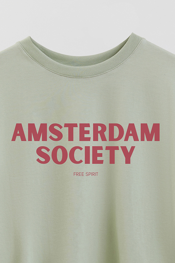 REMERA CROP ESTAMPADA BD AMSTERDAM