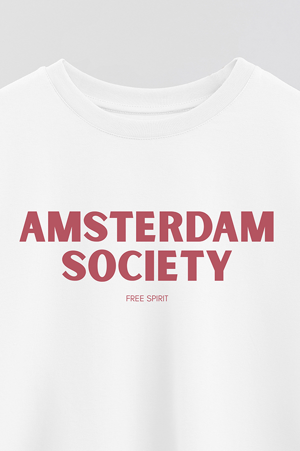 REMERA CROP ESTAMPADA BD AMSTERDAM