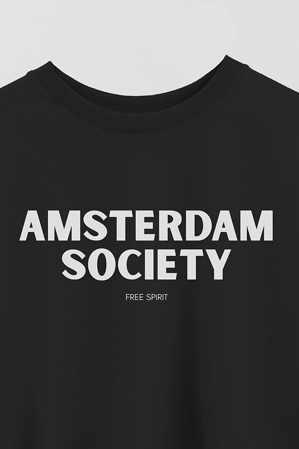 REMERA CROP ESTAMPADA BD AMSTERDAM