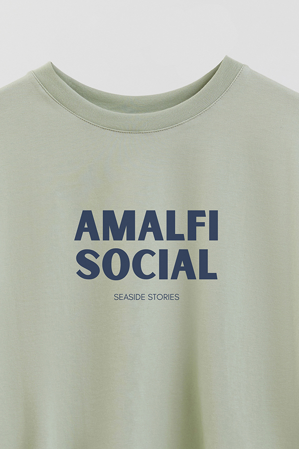 REMERA CROP ESTAMPADA BD AMALFI