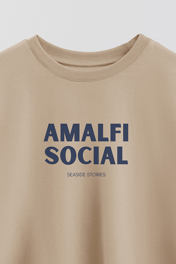 REMERA CROP ESTAMPADA BD AMALFI