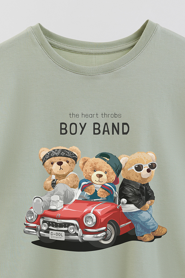 REMERA GB OVERSIZE TEDDY BOY BAND