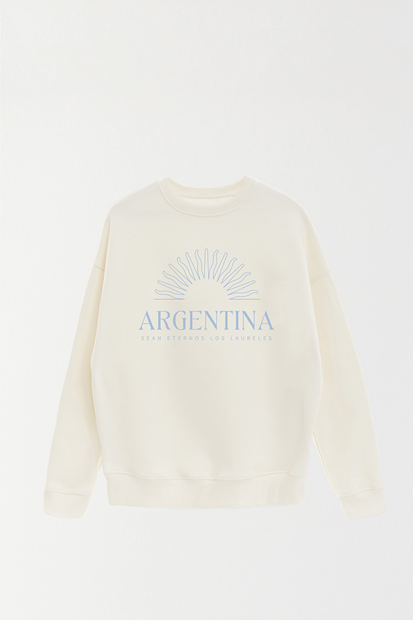 BUZO CREWNECK ESTAMPADO ARG MS SEAN ETERNOS